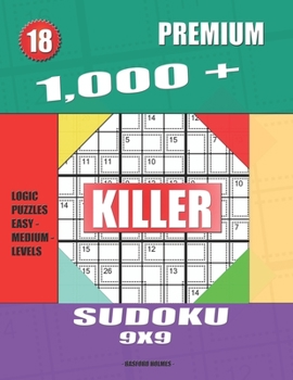 1,000 + Premium sudoku killer 9x9: Logic puzzles easy - medium levels (Killer sudoku)
