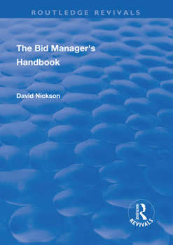 Paperback The Bid Manager's Handbook Book