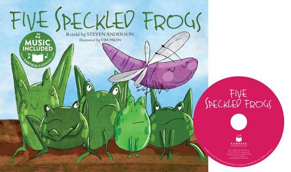Hardcover Five Speckled Frogs Book