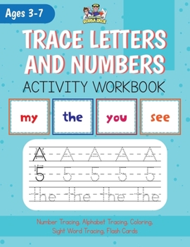 Paperback Alphabet, Number and Site Words Tracing along with Bonus Alphabet and Site Word Flash Cards! Book