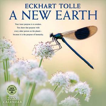 Calendar New Earth 2020 Wall Calendar: By Eckhart Tolle Book