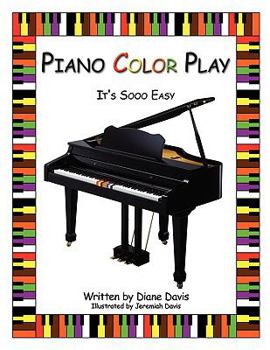 Paperback Piano Color Play: It's Sooo Easy Book