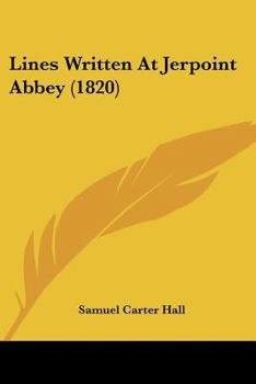 Paperback Lines Written At Jerpoint Abbey (1820) Book
