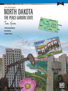 Paperback North Dakota -- The Peace Garden State: Sheet Book