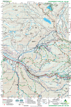 Map Government Camp, or No. 461 Book