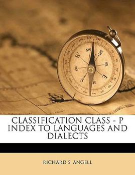 Paperback Classification Class - P Index to Languages and Dialects Book