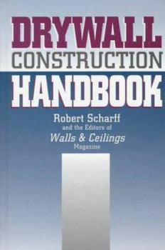 Hardcover Drywall Construction Handbook Book