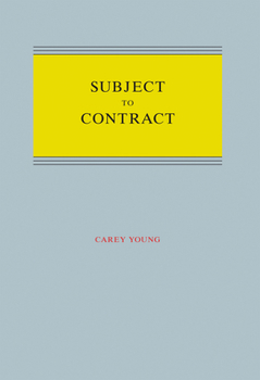 Paperback Carey Young: Subject to Contract Book