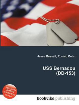 Paperback USS Bernadou (DD-153) Book