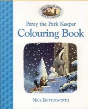 Paperback Percy the Park Keeper: Colouring Book