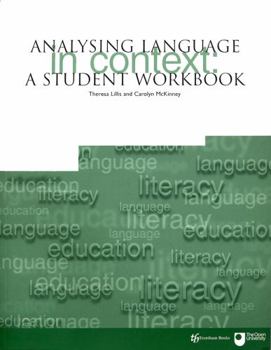 Paperback Analysing Language in Context: A Student Workbook Book