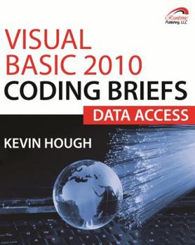 Paperback Visual Basic 2010 Coding Briefs: Data Access Book
