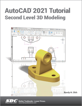 Paperback AutoCAD 2021 Tutorial Second Level 3D Modeling Book