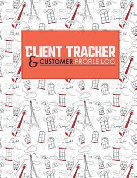 Paperback Client Tracker & Customer Profile Log Book