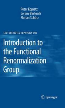 Hardcover Introduction to the Functional Renormalization Group Book