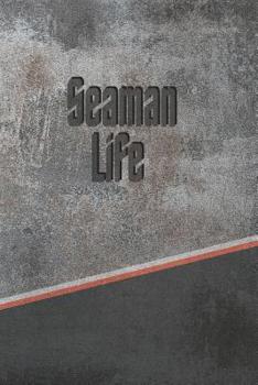 Paperback Seaman Life: Personalized Isometric Dot Notebook 120 Pages 6x9 Book