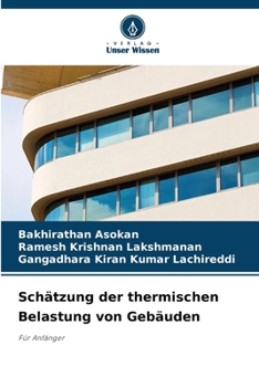 Paperback Schätzung der thermischen Belastung von Gebäuden [German] Book