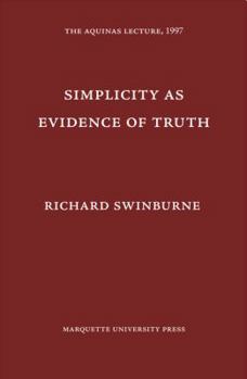 Hardcover Simplicity as Evidence of Truth Book