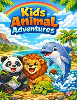 Paperback Kids Animal Adventures Book