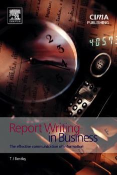 Paperback Report Writing in Business Book