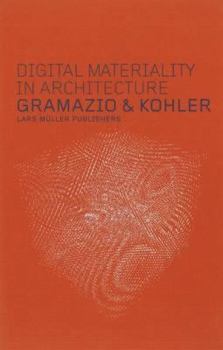 Hardcover Digital Materiality in Architecture Book