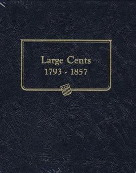 Hardcover Whitman Classic(r) Coin Album - U.S. Large Cents: 1793-1857 (P Mint) Book