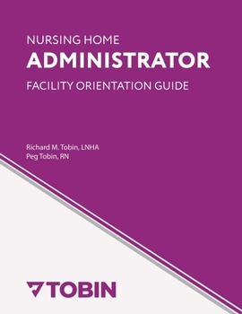 Paperback Nursing Home Administrator Facility Orientation Guide Book