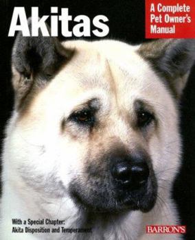 Paperback Akitas: Everything about Health, Behavior, Feeding, and Care Book