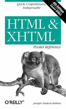 Paperback HTML and XHTML Pocket Reference Book