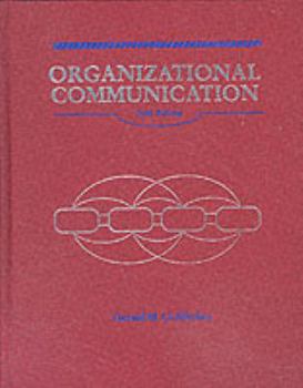Hardcover Organizational Communication Book