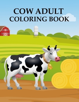 Paperback Cow Adult Coloring Book