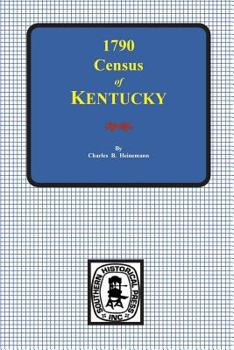 Paperback 1790 Census of Kentucky Book