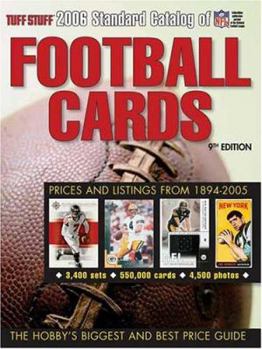 Paperback Tuff Stuff Standard Catalog of Football Cards Book