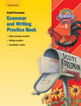 Paperback Reading 2007 Grammar and Writing Practice Book Grade 5 Book