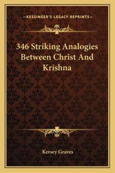 Paperback 346 Striking Analogies Between Christ And Krishna Book