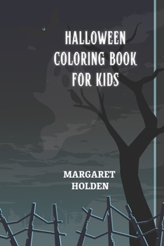 Paperback Halloween Coloring Book for kids Book