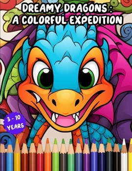 Paperback Dreamy Dragons: A Colorful Expedition Book