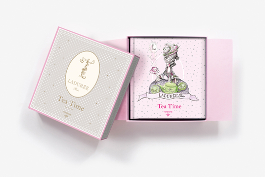 Hardcover Ladurée Tea Time: The Art of Taking Tea Book