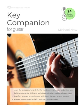 Paperback Key Companion for Guitar Book