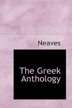 Paperback The Greek Anthology Book