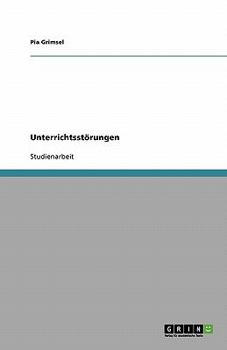 Paperback Unterrichtsstörungen [German] Book