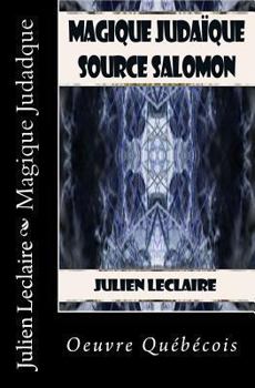 Paperback Magique Judadque: Source Salomon [French] Book