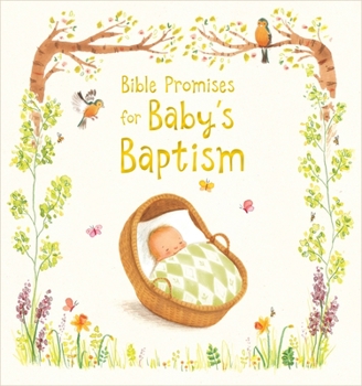 Hardcover Bible Promises for Baby's Baptism Book