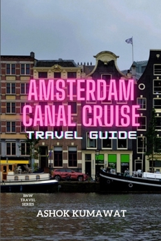Paperback Amsterdam Canal Cruise Travel Guide Book