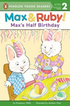 Hardcover Max's Half Birthday Book