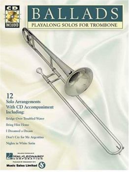 Paperback Ballads: Play-Along Solos for Trombone Book