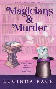 Hardcover Magicians & Murder Hardcover: A Paranormal Witch Cozy Mystery [Large Print] Book