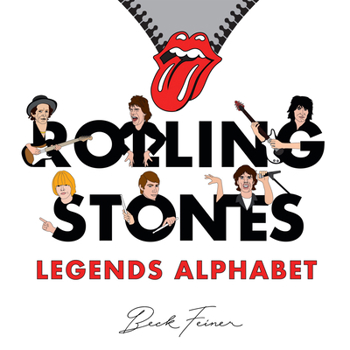 Hardcover Rolling Stones Legends Alphabet Book