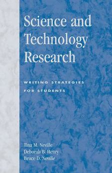 Science and Technology Research: Writing Strategies for Students