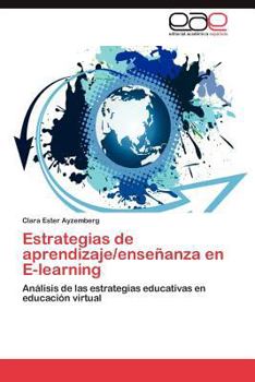 Paperback Estrategias de aprendizaje/enseñanza en E-learning [Spanish] Book